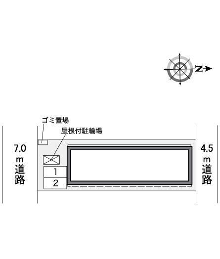 龍ノ口(39822)の駐車配置図