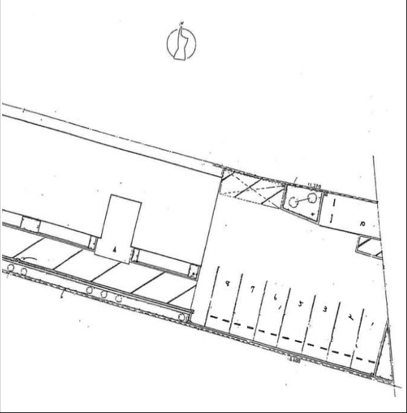 サンクレール(一般管理)の駐車配置図