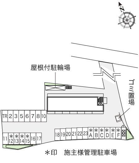 冨田(11387)の駐車配置図
