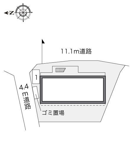 聖蹟ロイヤルハイツ(21776)の駐車配置図