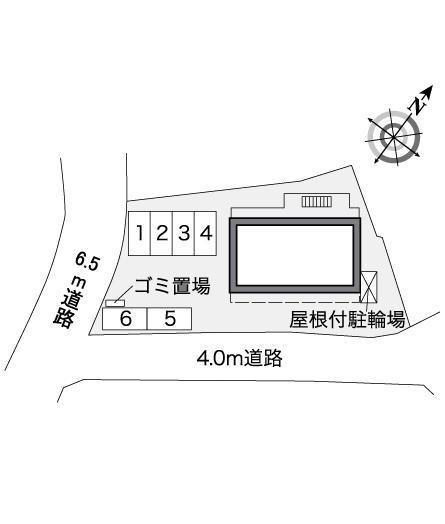東久保(36542)の駐車配置図