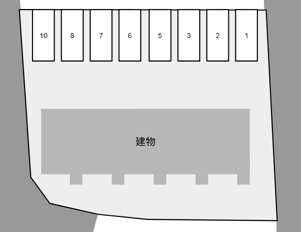 PRIORの駐車配置図