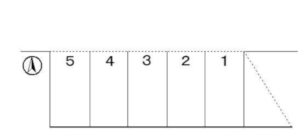 下林町Nパークの駐車配置図