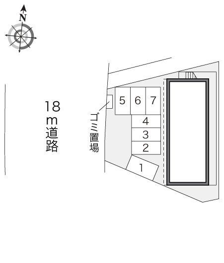 F・C(16359)の駐車配置図