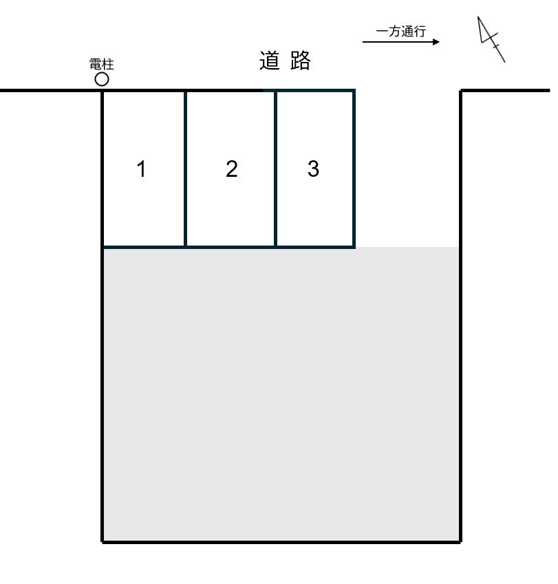 P225の駐車配置図