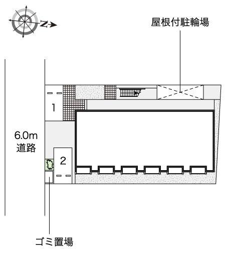 久々知Ⅲ(53518)の駐車配置図