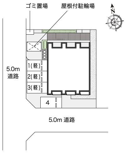 エアリー(54513)の駐車配置図