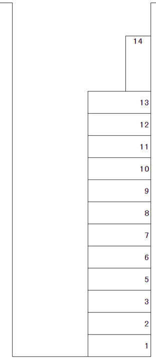 000091の駐車配置図