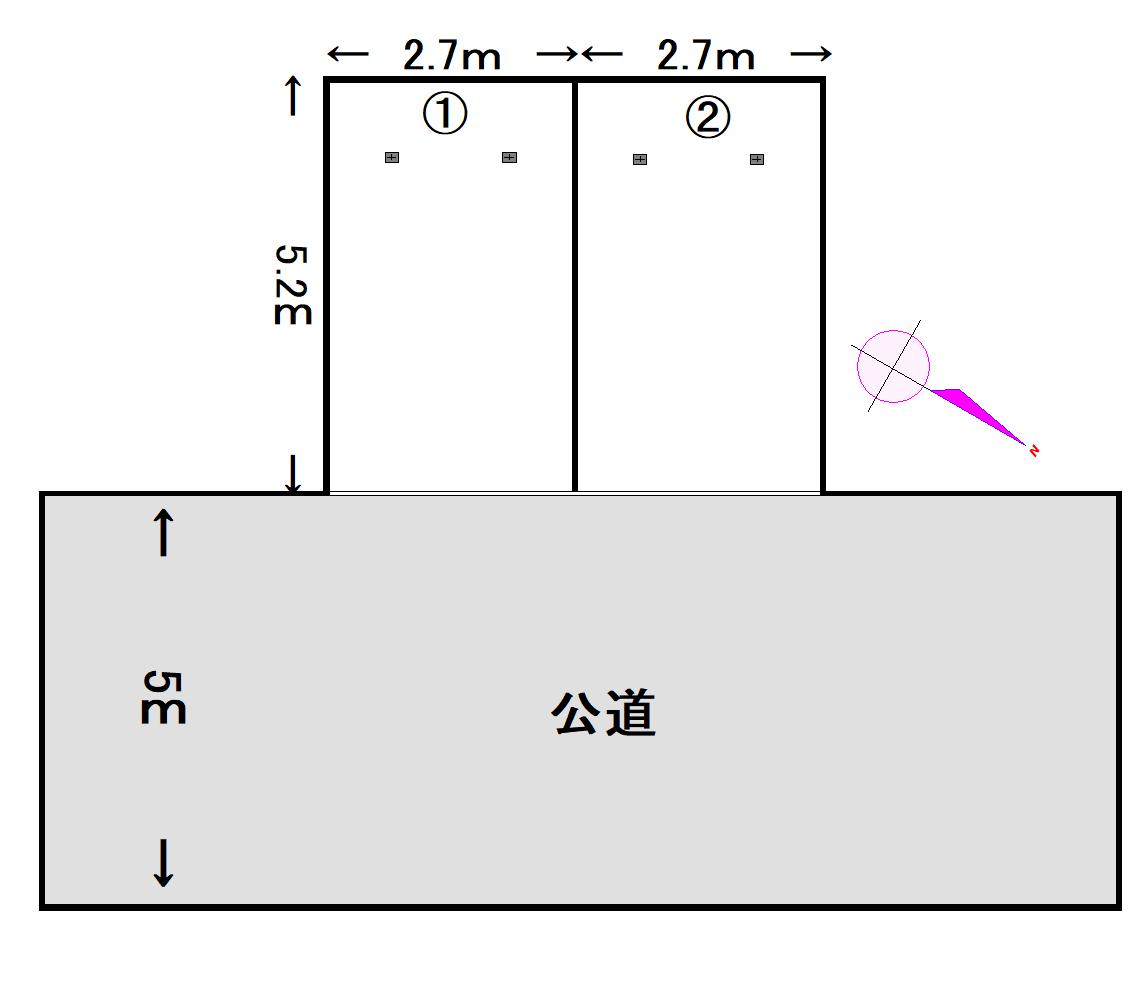 OTパーキングの駐車配置図