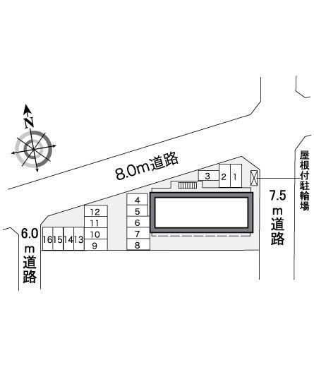 新星(38377)の駐車配置図