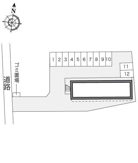 パステロ(16869)の駐車配置図
