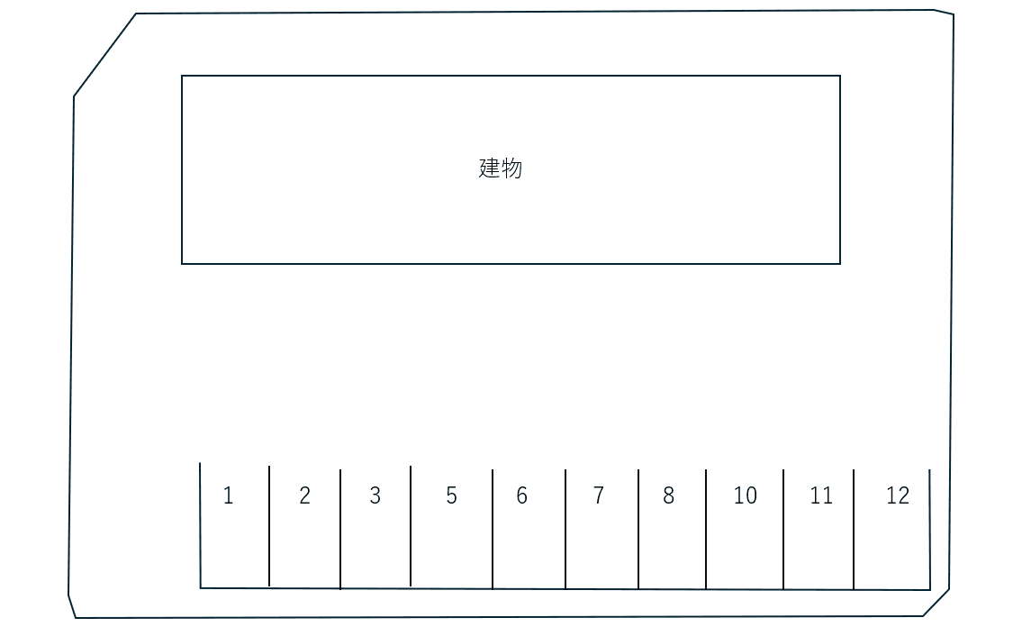 サニーヒルKの駐車配置図