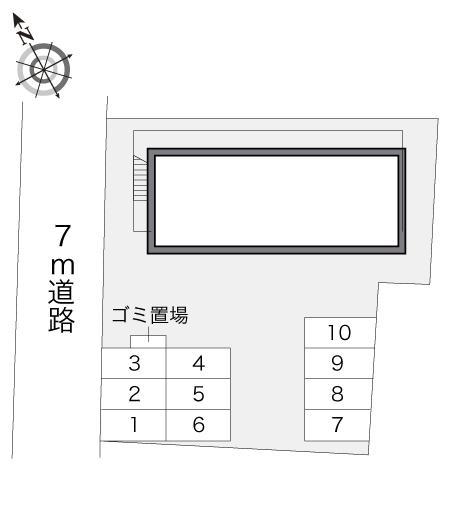 SUGA(11715)の駐車配置図
