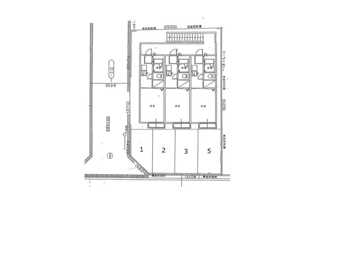 カマール M(一般管理)の駐車配置図