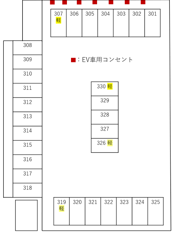 T-Building HAKATA EAST駐車場の外観・駐車場イメージ3枚目