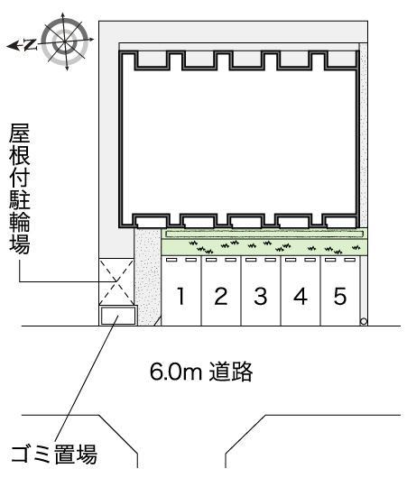 スターコート共西(53782)の駐車配置図