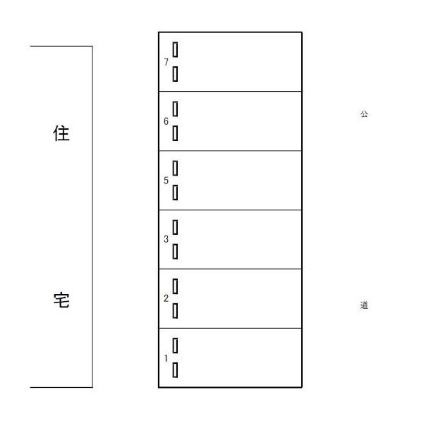 J-917の駐車配置図