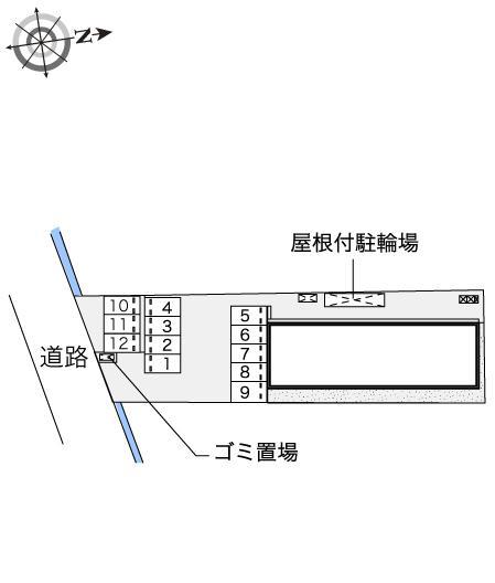 けやき通り(48327)の駐車配置図