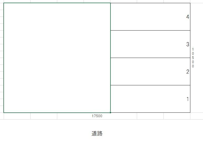 東浦町駐車場の駐車配置図