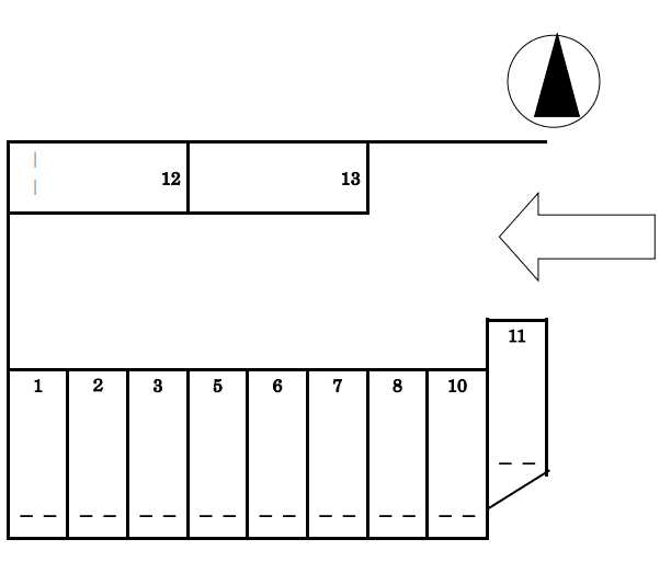 875の駐車配置図