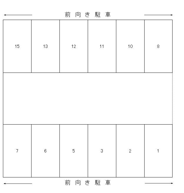 J-322の駐車配置図