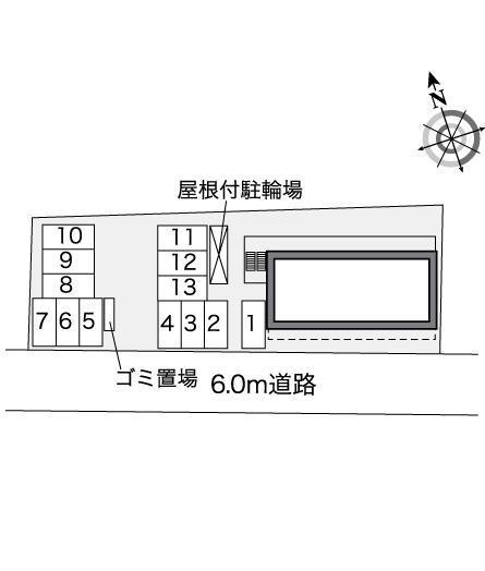 ひまわり(35767)の駐車配置図