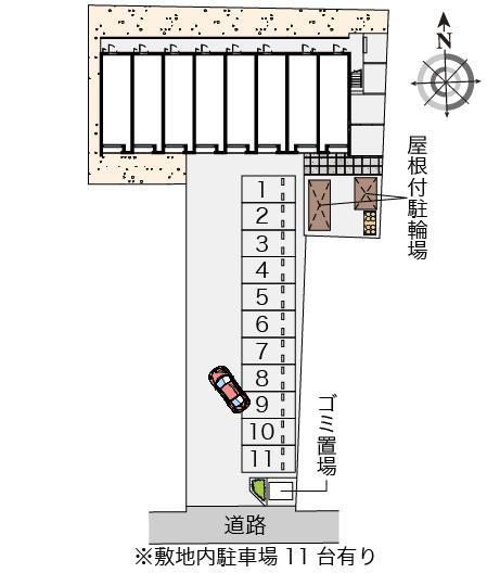 クレイノもみの木(57168)の駐車配置図