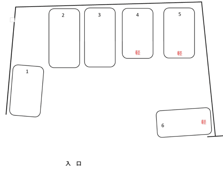 ESTパーキングの駐車配置図