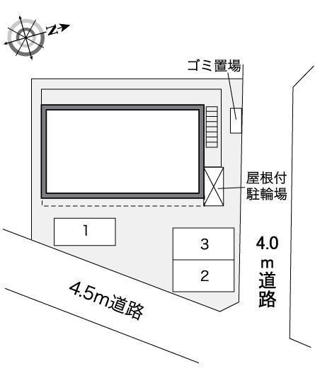 ハイメット貝塚(35111)の駐車配置図