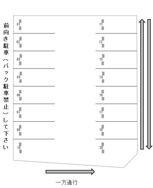 J-934の駐車配置図