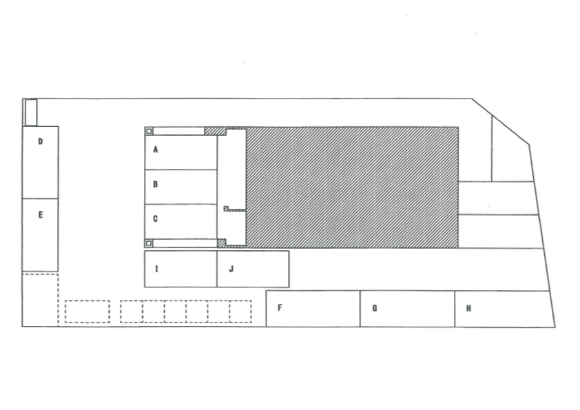 エピナールの駐車配置図
