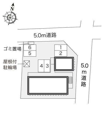 上杉(27918)の駐車配置図