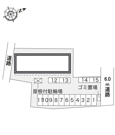 エルスドワール(31861)の駐車配置図
