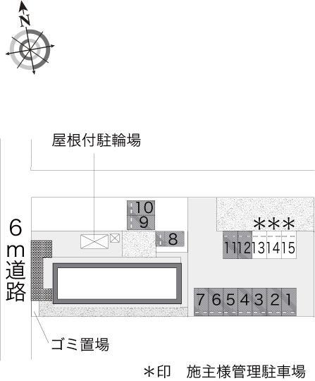 音光水(17089)の駐車配置図
