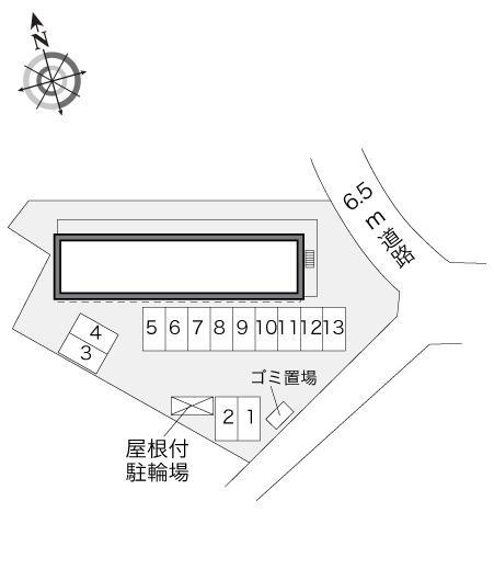 サンクレール 柏A(28662)の駐車配置図