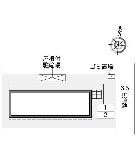 プロスパ(36801)の駐車配置図