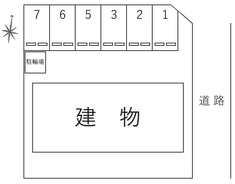 81324Avonleaの駐車配置図