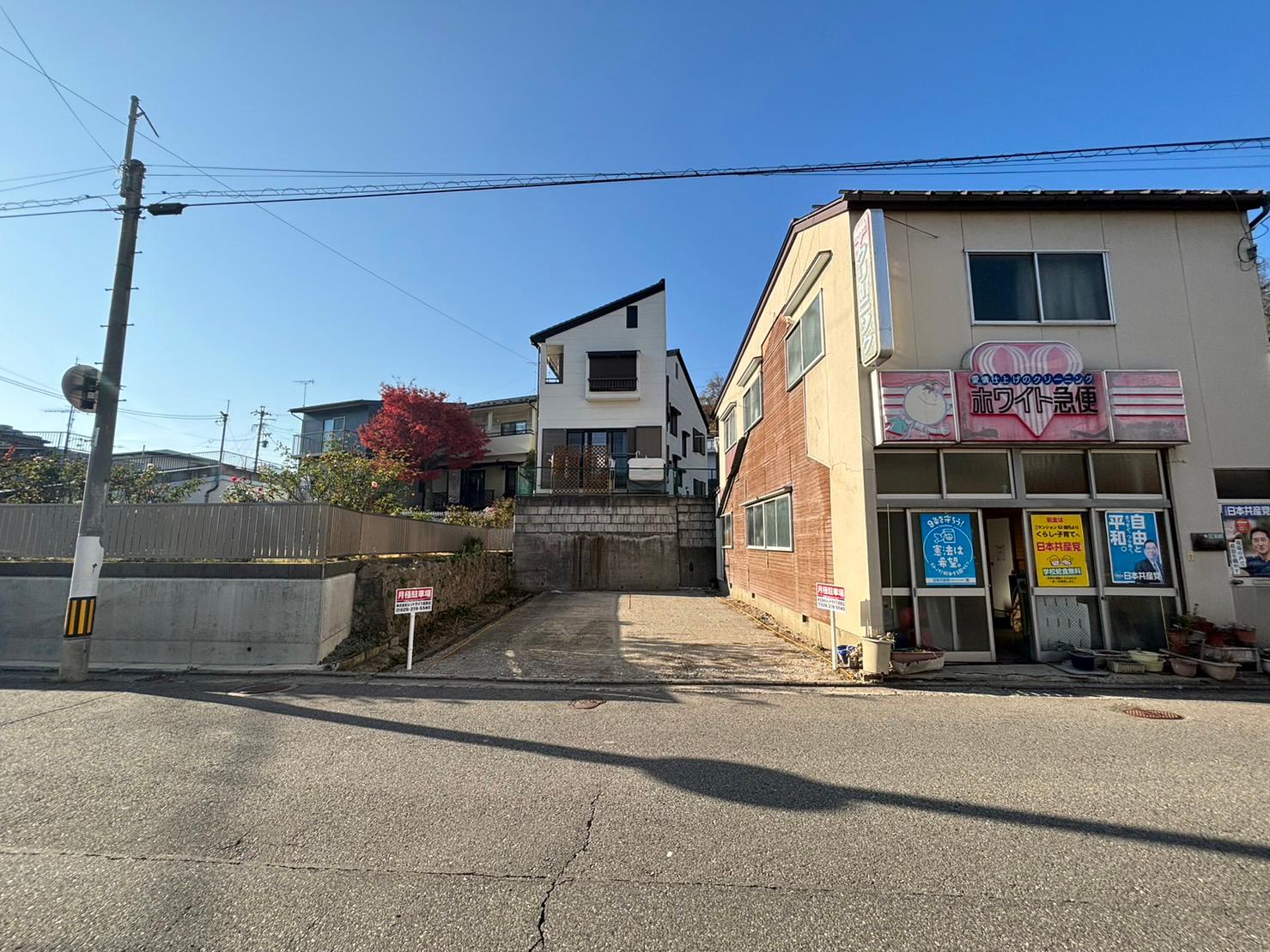 三輪7丁目月極駐車場の外観・駐車場イメージ3枚目