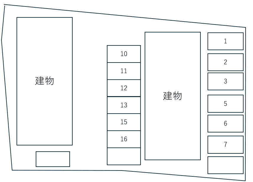 field KⅠの駐車配置図