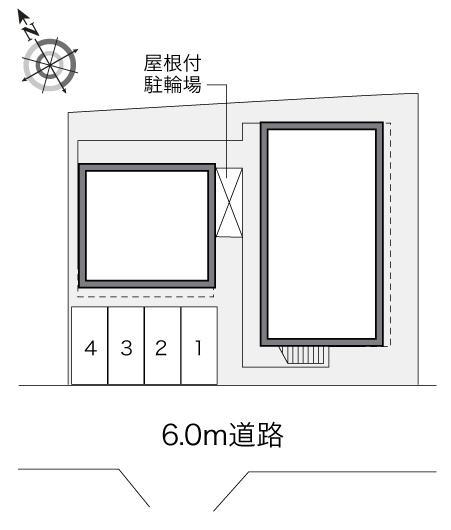 愛和(21079)の駐車配置図