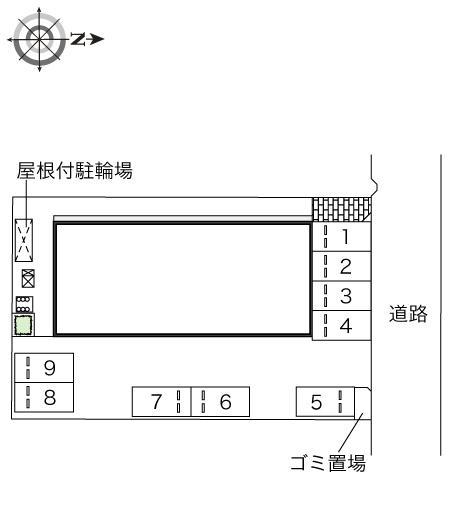 地蔵寺(47820)の駐車配置図