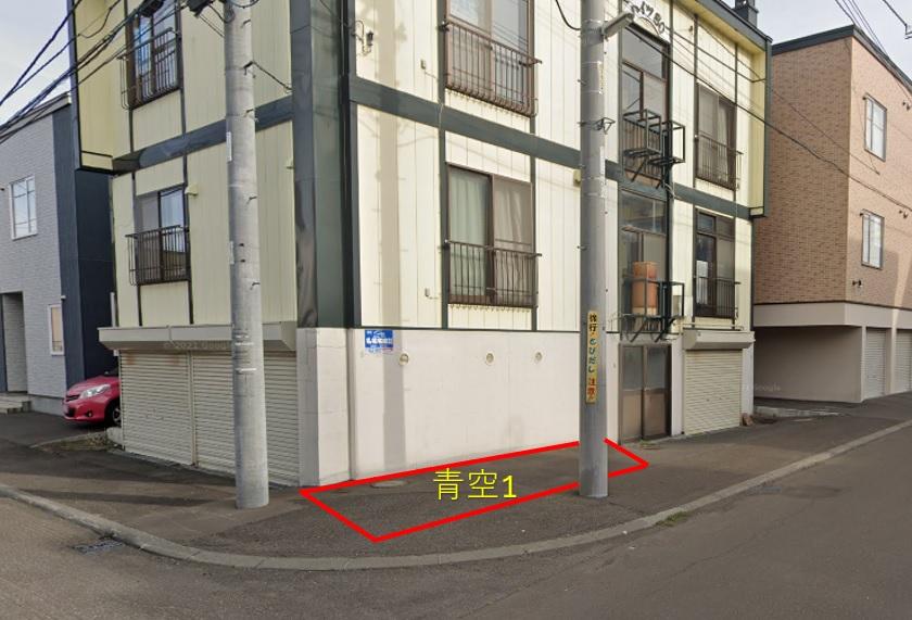 ハイツ80外部貸し駐車場の駐車配置図