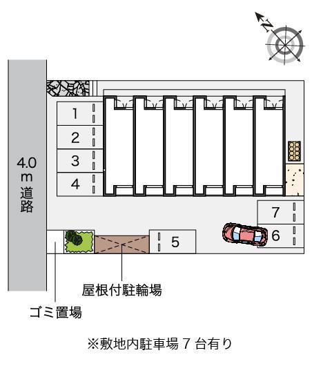 シオン(54401)の駐車配置図