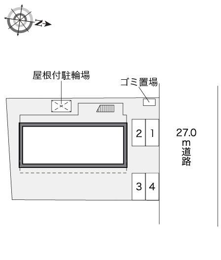 新町(22961)の駐車配置図