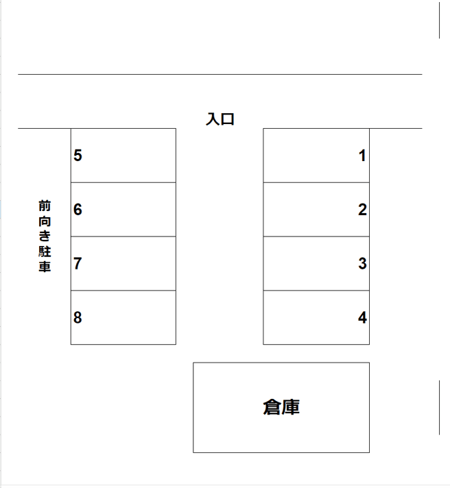 000217の駐車配置図