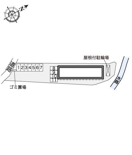 はなみずき(30968)の駐車配置図
