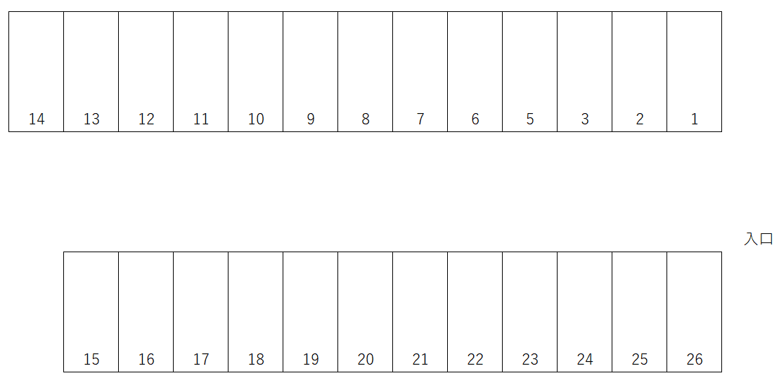 s-09の駐車配置図