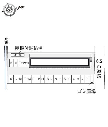 リリエンベルグ(31415)の駐車配置図