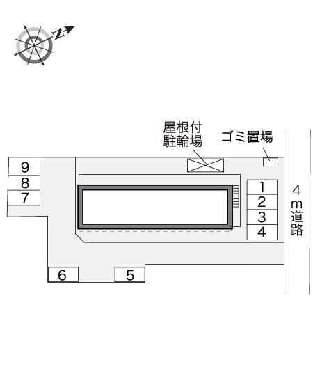 プレジール(29301)の駐車配置図