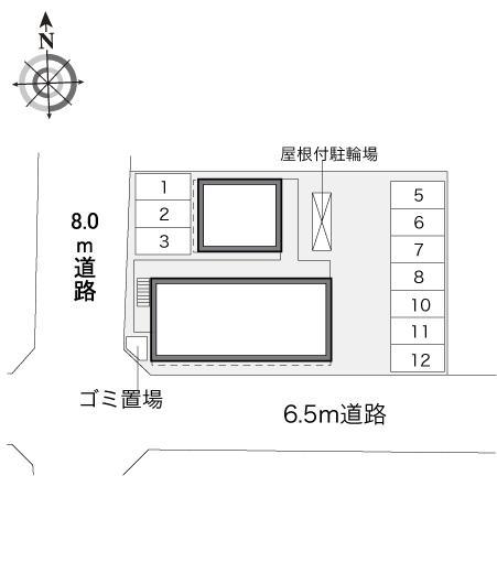 さつき(34274)の駐車配置図